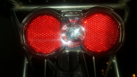 My new bike tail light (Photo by Susanne Schuberth)